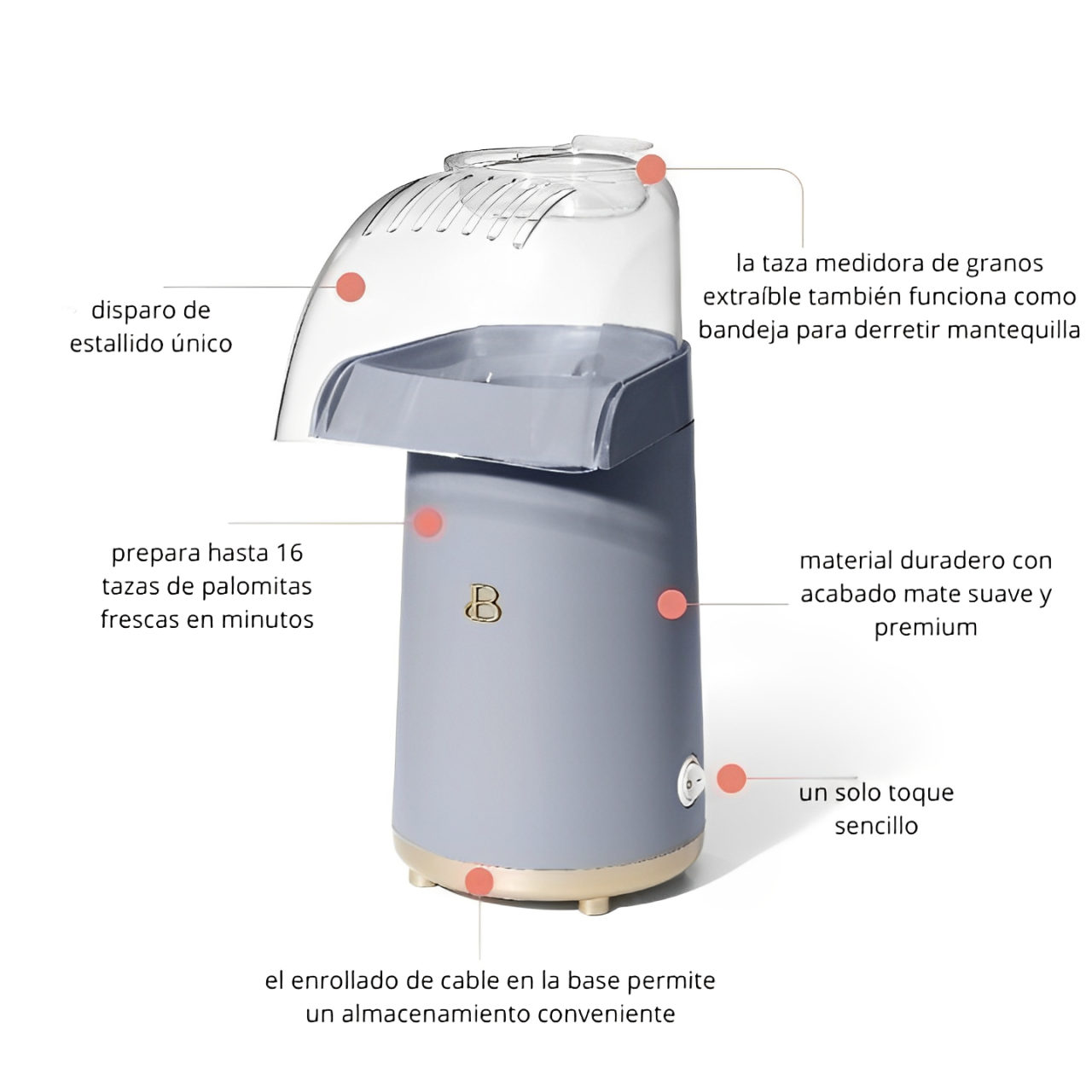 Máquina eléctrica de palomitas